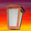 Farol Colonial Metálico De Pared 3 Caras (1) - Efecto Óxido - Thumbnail Image 3