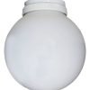 Aplique Globo Pvc 25 Cm Antivandálico De Techo Ó Pared - Thumbnail Image 3