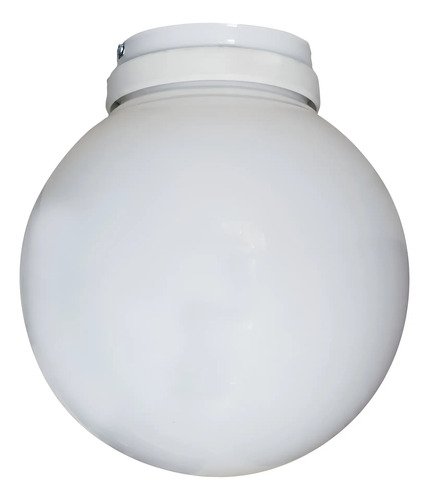 Aplique Globo Pvc 25 Cm Antivandálico De Techo Ó Pared - Imagen 3