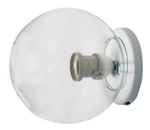 Repuesto Base Aplique Globo De Pared-techo Chico 8x15 E27 - Imagen 5