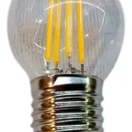 Lampara Vintage Gota Led Filamento 4w Transparente