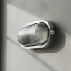 Plafón Fundición Aluminio Ovalado Grande E27 - Thumbnail Image 3