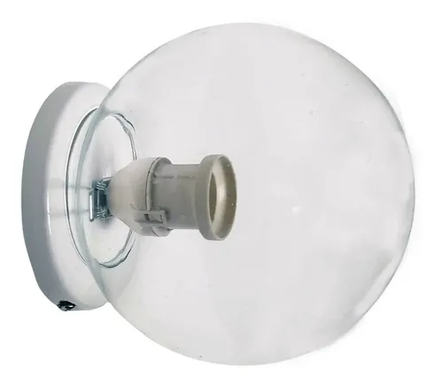 Repuesto Base Aplique Globo De Pared-techo Chico 8x15 E27 - Imagen 7