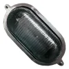 Plafón Fundición Aluminio Ovalado Grande E27 - Thumbnail Image 5
